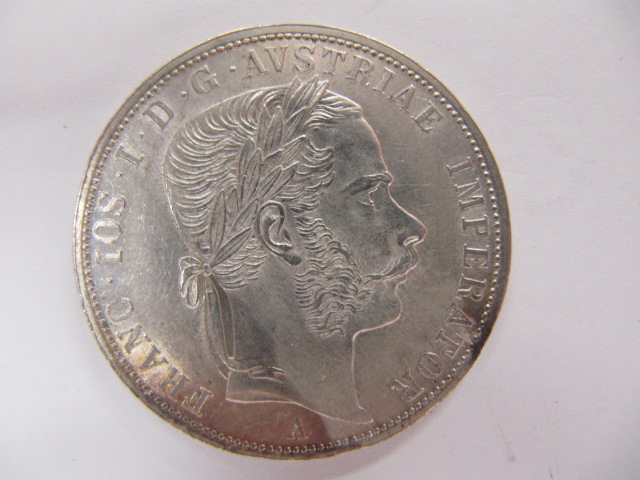 1871年　オーストリア銀貨