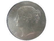 1844年　イギリス銀貨
