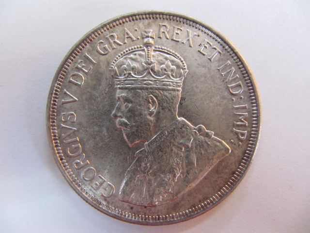 1928年　キプロス銀貨