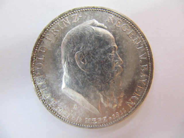 1911年　ドイツ銀貨