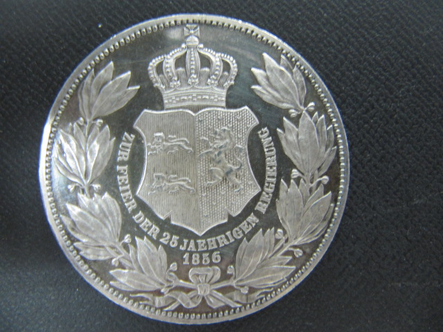 1856年　ドイツ銀貨